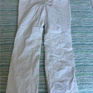 Sonoma White Straight Leg Jumpsuit